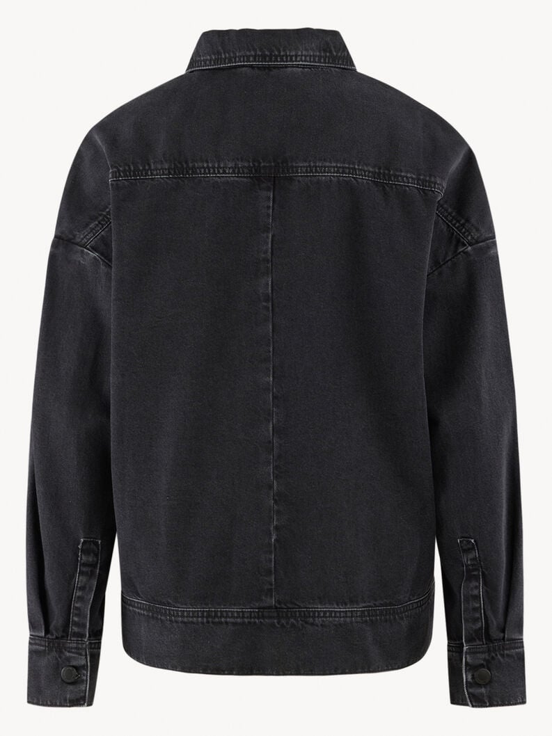 veste en jean - noir taw0967-80052 acheter tamaris vestes manteaux en ligne